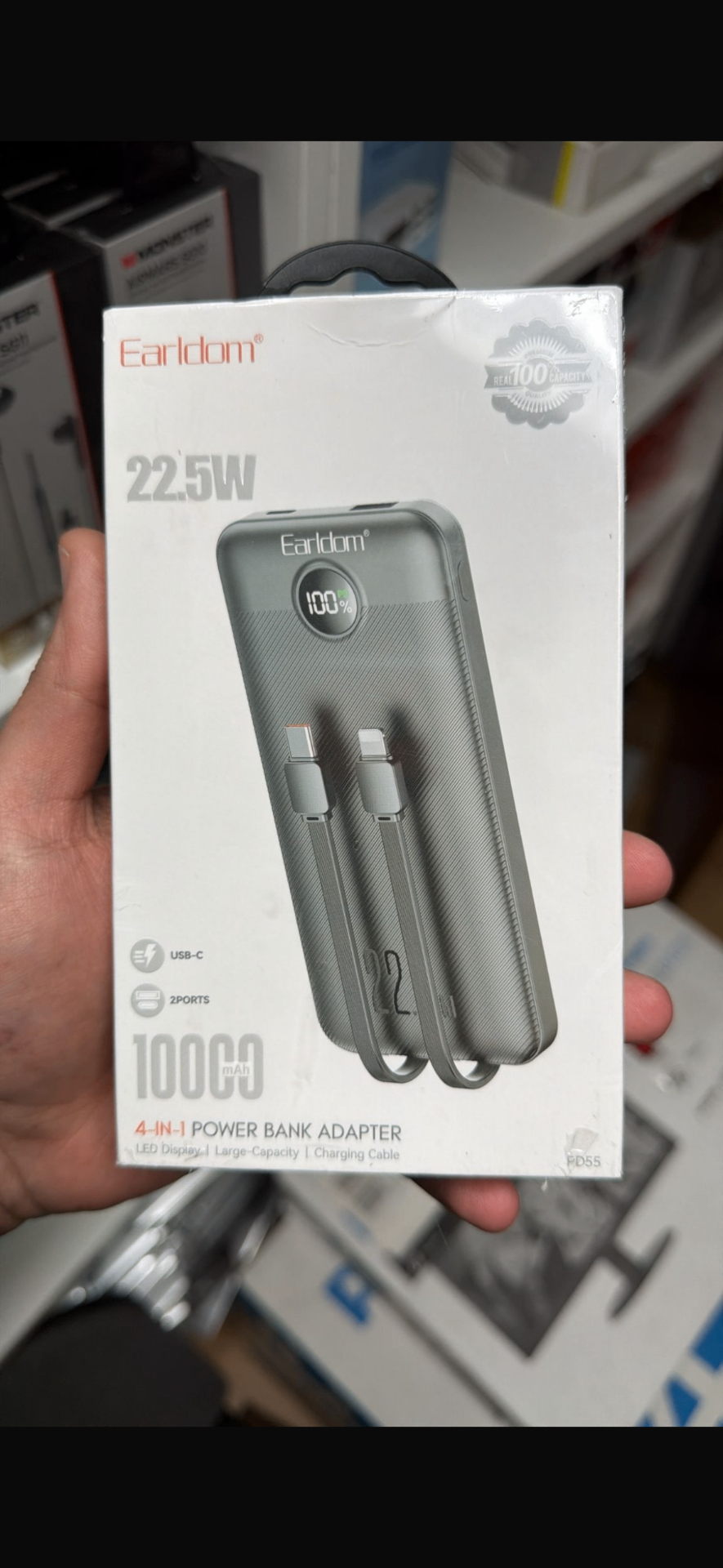 Power banks 10 000mAh